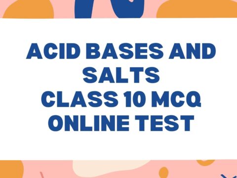 Acid bases and salts class 10