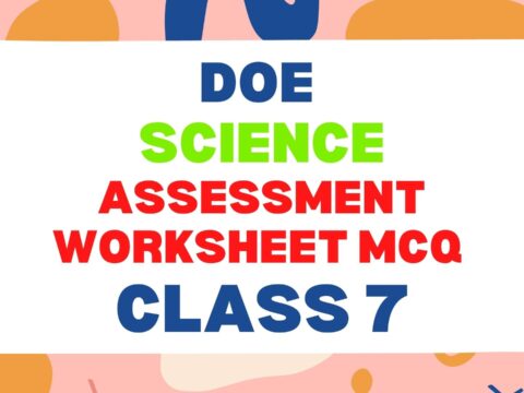 Class 7 Science DoE Assessment Worksheet 3 MCQ Online Test (14-09-2021)