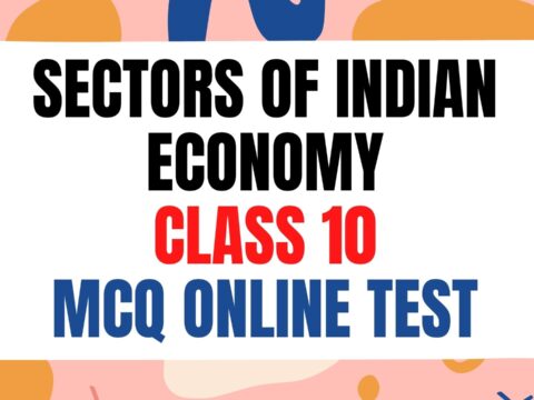 sectors of indian economy class 10 mcq quiz