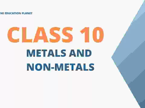 Metals and Non-Metals