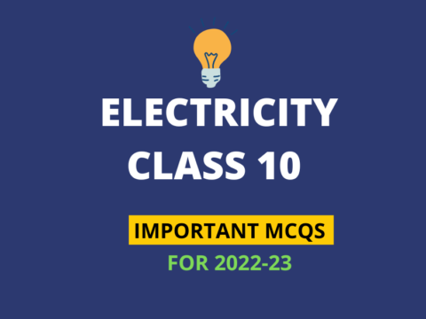 Electricity chapter 12 mcqs