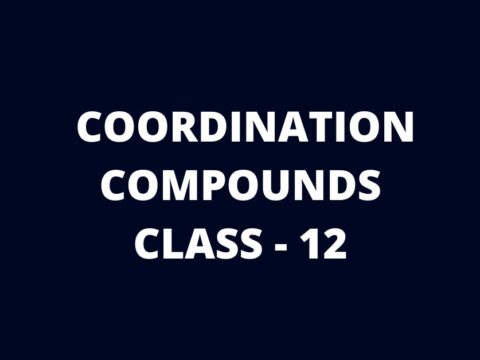 coordination compounds class 12 mcq