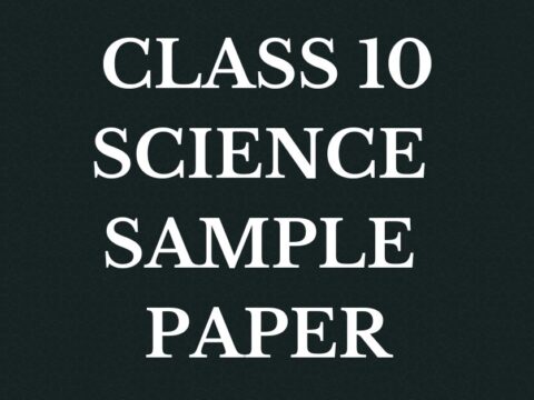 Science Sample paper Class 10 2022-23