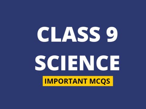 class 9 science chapter wise mcq