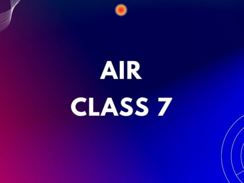 air class 7 mcq online test