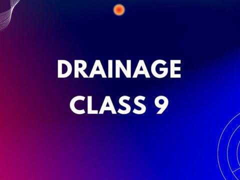 Drainage Class 9 mcq question answers