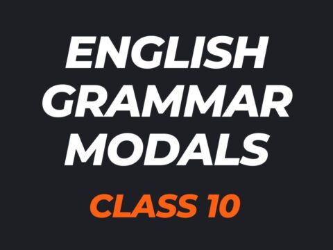 English Grammar Modals Class 10 MCQs with answers