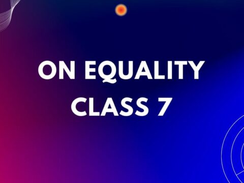 On Equality Class 7 MCQs Questions with Answers