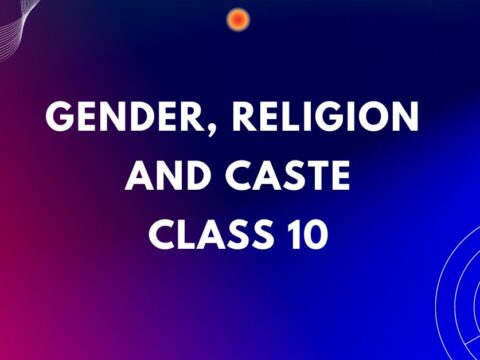 gender religion and caste Class 10 mcqs