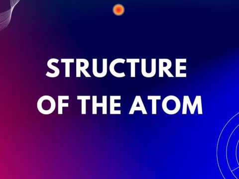 Structure of the Atom Class 9 mcqs