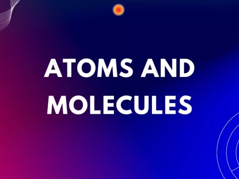 atoms and molecules Class 9 mcqs