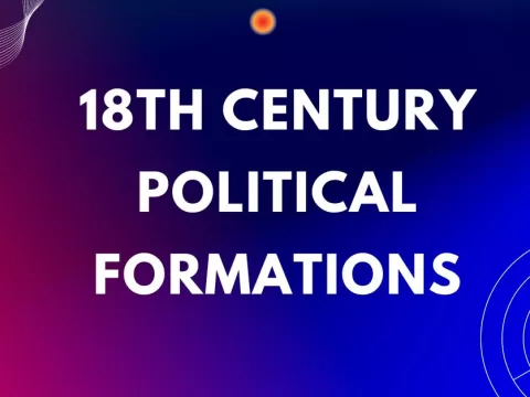 18th Century Political Formations class 7 SST MCQ