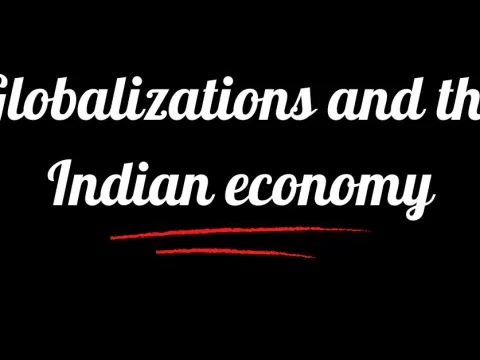 Globalizations and the Indian economy class 10 SST MCQ