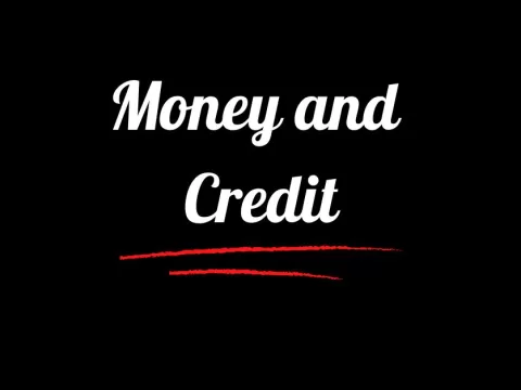 Money and Credit class 10 SST MCQ