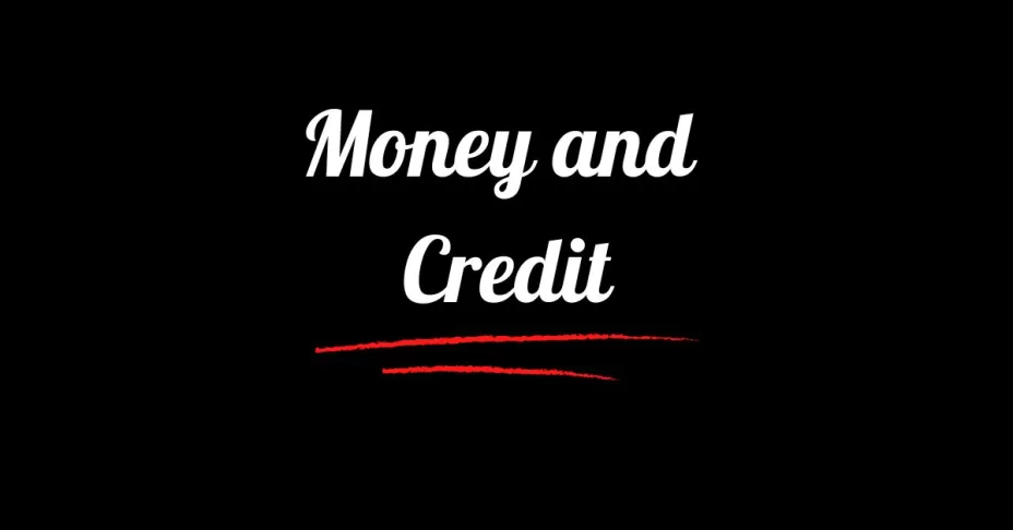 Money and Credit class 10 SST MCQ