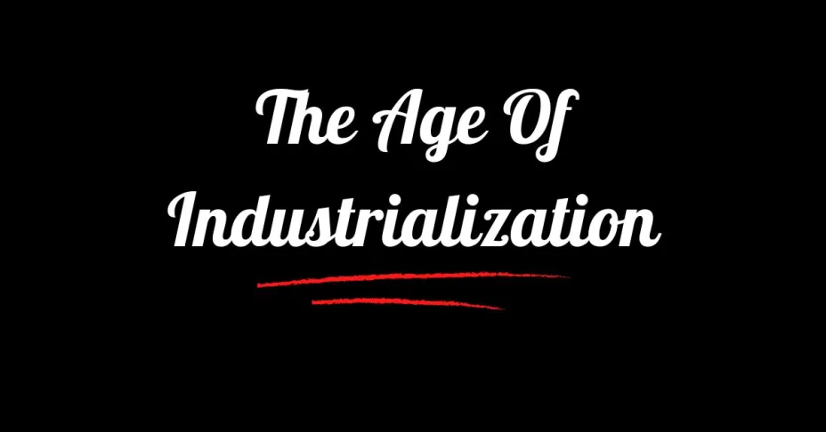 The Age Of Industrialization class 10 SST MCQ