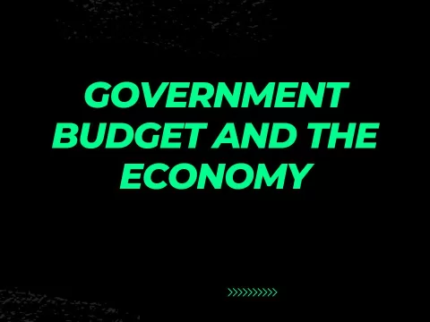 Government Budget and the Economy MCQ