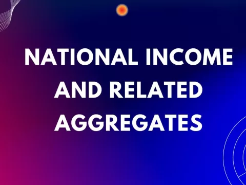 National Income and related aggregates class 12 MCQ