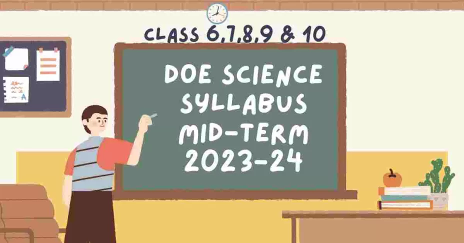 DOE Science Syllabus Mid-Term 2023-24