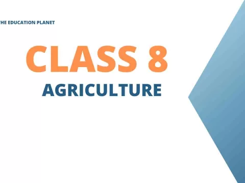 Agriculture Class 8 mcq