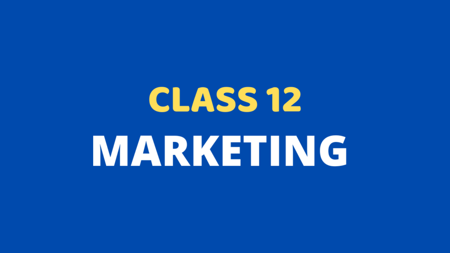 Marketing Class 12 Extra mcq