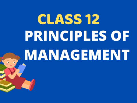 Principles of Management Class 12 Extra mcq