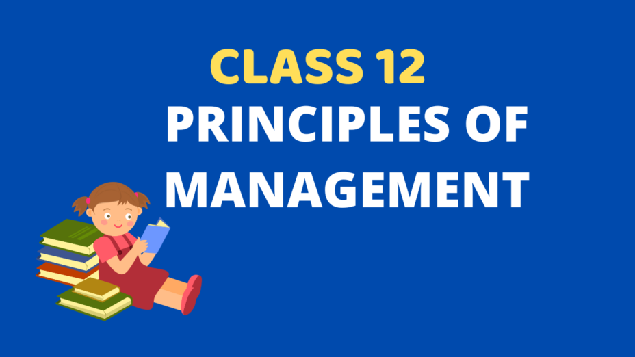 Principles of Management Class 12 Extra mcq