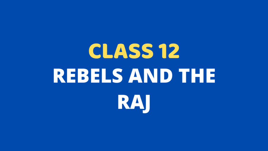 Rebels and The Raj Class 12 Extra mcq