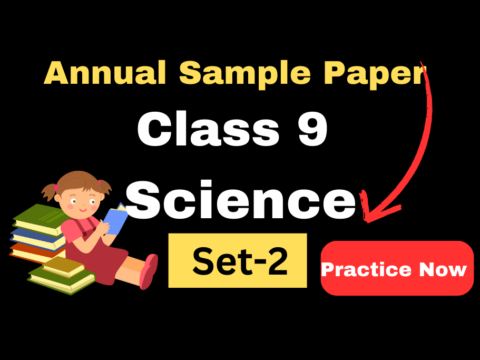 CBSE Sample Paper For Class 9 Science 2024 Set-2 English Medium - Practice Now