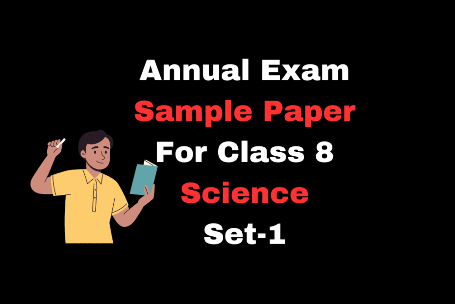 Sample Paper For Class 8 Science 2024 Set-1- Practice Now