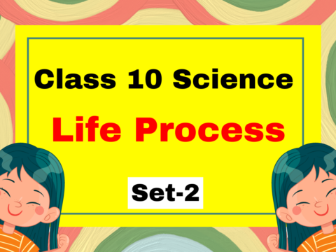 Class 10 Science Chapter 5 Life process MCQs Set-2