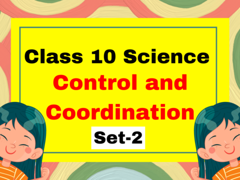 Class 10 Science Chapter 6 Control and Coordination MCQs Set-2