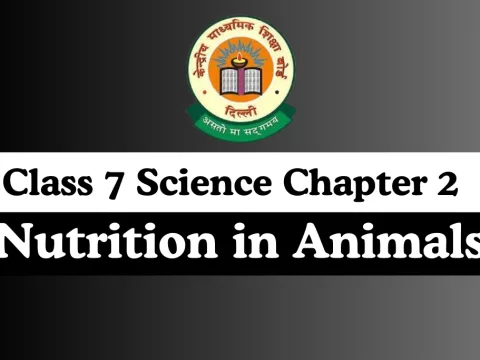 Class 7 Science Chapter 2 Nutrition in Animals MCQs Online Test