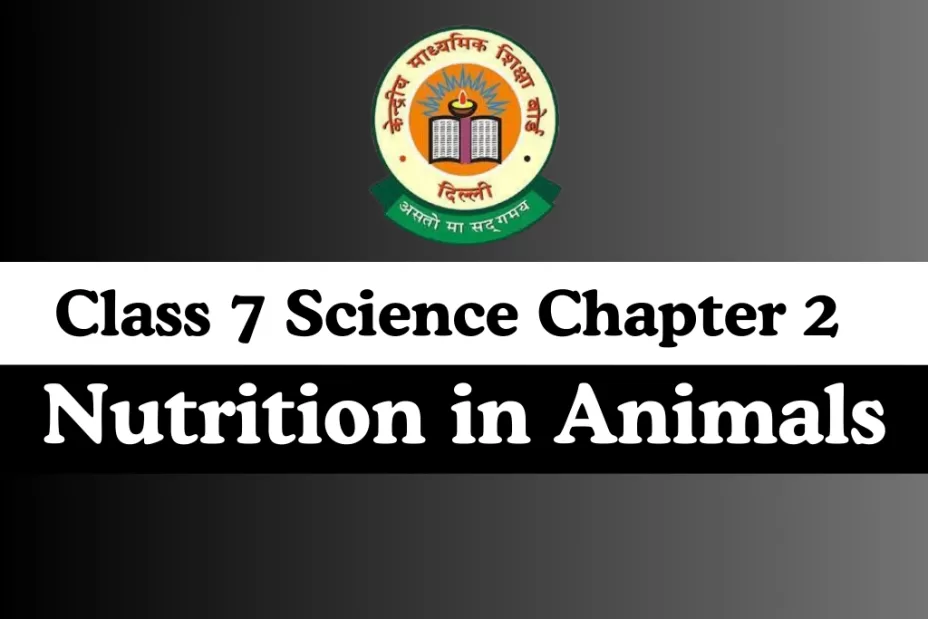 Class 7 Science Chapter 2 Nutrition in Animals MCQs Online Test Class 7 Science Chapter 2 Nutrition in Animals MCQs Online Test