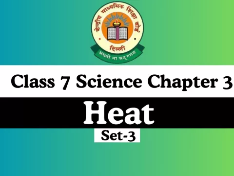 MCQs Class 7 Science Chapter 3 Heat Online Test-Free