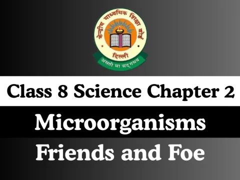 Class 8 Science Chapter 2 Microorganisms Friends and Foe MCQs Online Test