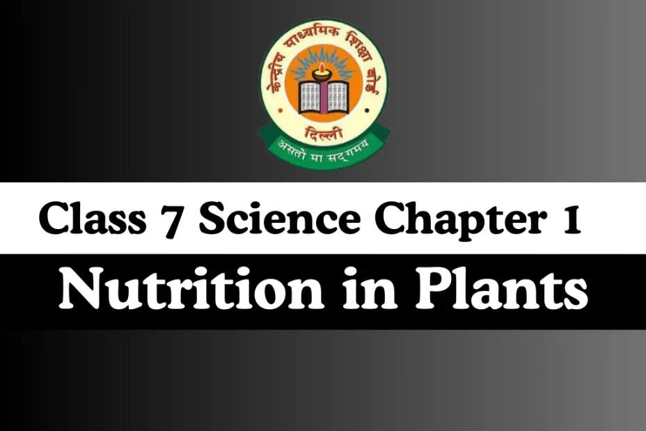 Class 7 Science Chapter 1 Nutrition in Plants MCQs Online Test