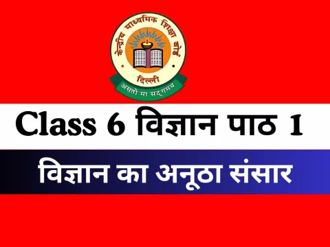 कक्षा 6 विज्ञान पाठ 1 : विज्ञान का अनूठा संसार MCQs