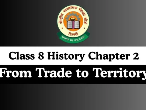 Class 8 SST History Chapter 2 From Trade to Territory MCQs Online Test