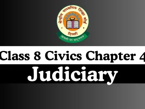 Class 8 SST Civics Chapter 4 Judiciary MCQ Online Test