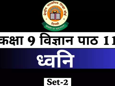 MCQs Online Test कक्षा 9 विज्ञान पाठ 11 ध्वनि
