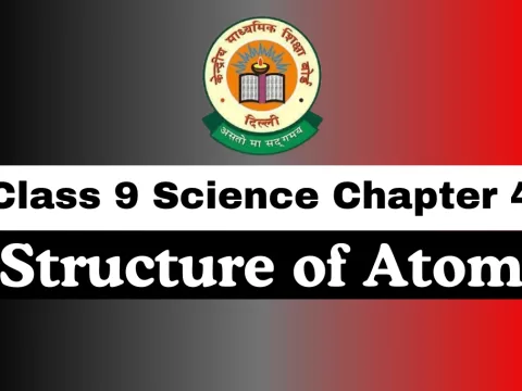 Class 9 Science Chapter 4 Structure of Atom MCQs Online Test