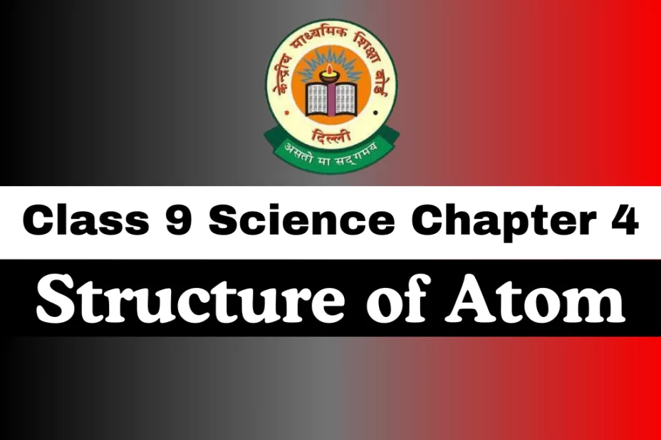 Class 9 Science Chapter 4 Structure of Atom MCQs Online Test Class 9 Science Chapter 4 Structure of Atom MCQs Online Test