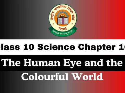 Class 10 Science Chapter 10 The Human Eye and the Colourful World MCQs Online Test