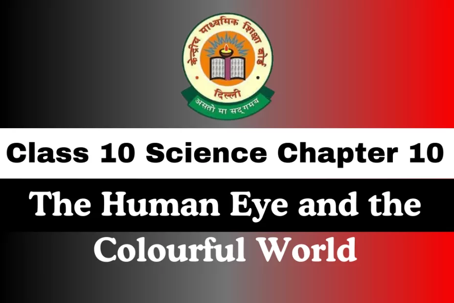 Class 10 Science Chapter 10 The Human Eye and the Colourful World MCQs Online Test Class 10 Science Chapter 10 The Human Eye and the Colourful World MCQs Online Test