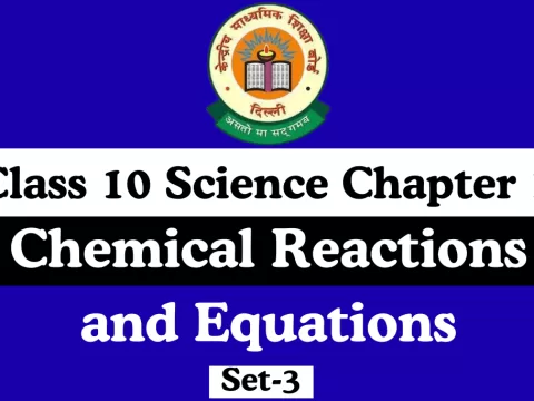 MCQs Online Test For Class 10 Science Chapter 1