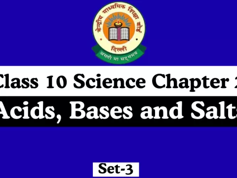 MCQs Online Test Class 10 Science Chapter 2