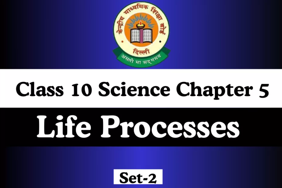 Extra MCQs Online Test Class 10 Science Chapter 5 Life Processes
