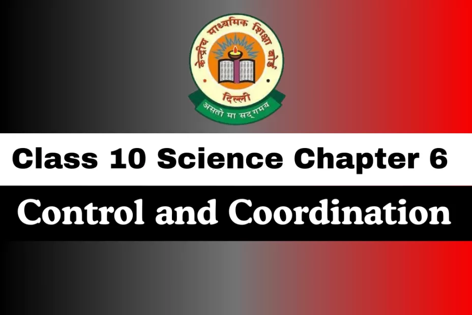 Class 10 Science Chapter 6 Control and Coordination MCQs Online Test