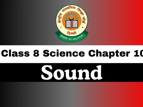 Class 8 Science Chapter 10 Sound MCQs Online Test